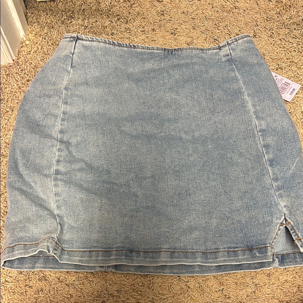 Denim Blue Skirt